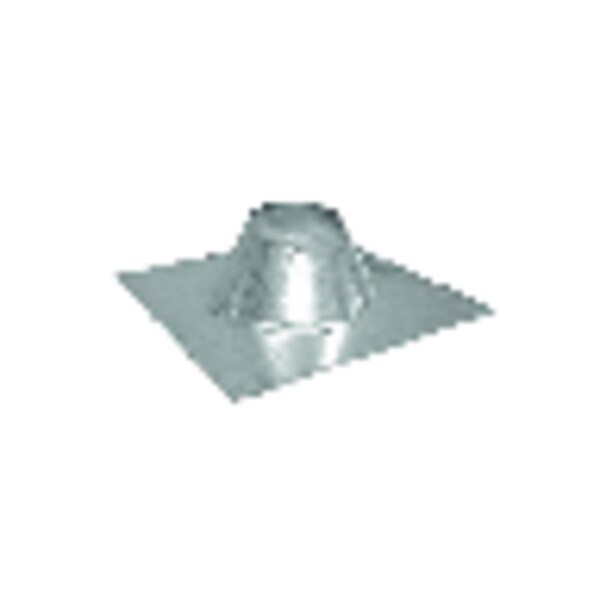 Imperial 3 in. D Galvanized Steel Adjustable Fireplace Roof Flashing